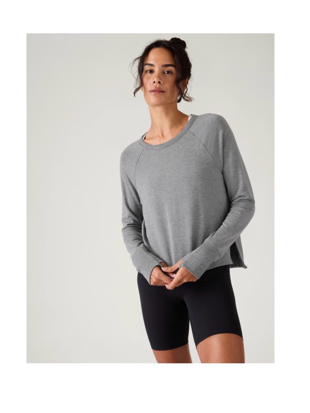 Athleta Coaster Luxe Recover High Hip Sweatshirt